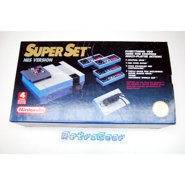 Nintendo NES Super Set - Complete - Boxed