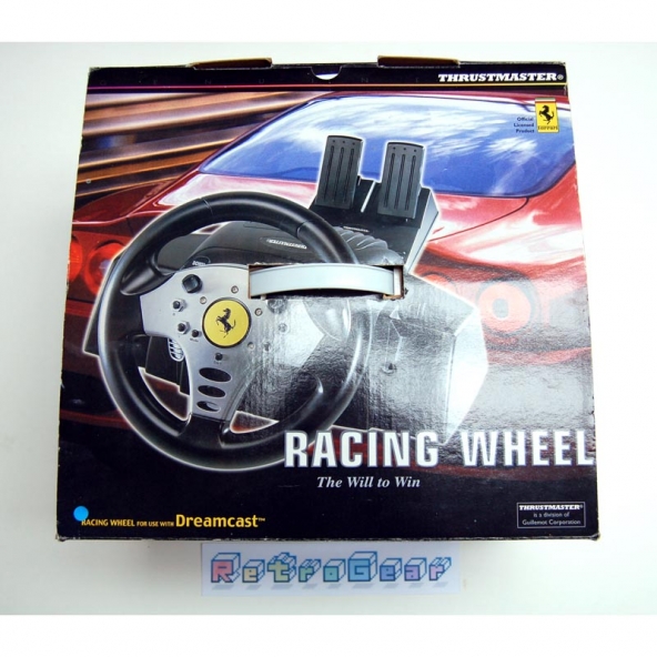 Thrustmaster Ferrari Racing Wheel for Dreamcast