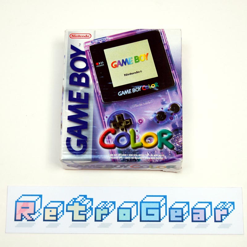 Nintendo Game Boy Color Console in Atomic Purple - UK