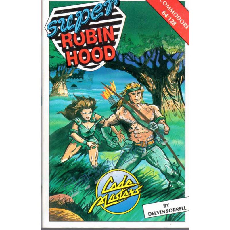 USATO SUPER ROBIN HOOD COMMODORE 64/128 CASSETTE 